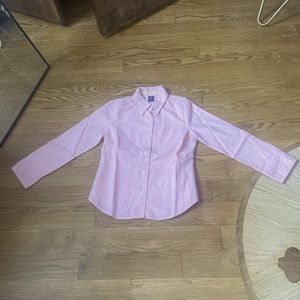 Gap Preppy Pink Button Down shirt -XS